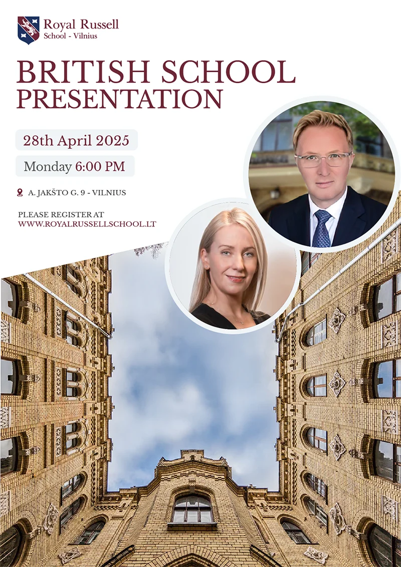 Royal Russell School - Vilnius British School Presentation